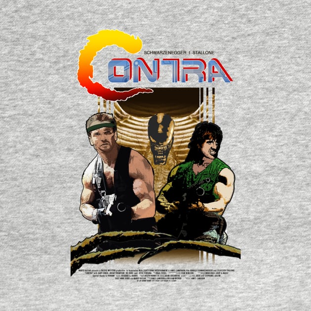 Contra Movie Poster by mikehalliday14